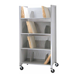 Medical File Folder Cart - 4 Tier