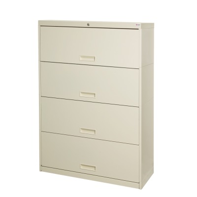 Locking Medical File Cabinet - 4 tier
