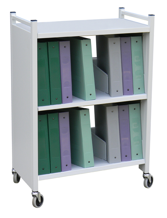 Mobile Chart Rack - Holds 4" & 5" Binders