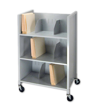 Medical File Folder Cart - 3 Tier