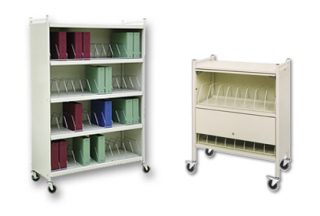 Mobile Chart Racks - Chart Pro. Medical Charting Systems