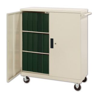 Deluxe Locking Binder Cart, HIPAA Compliant
